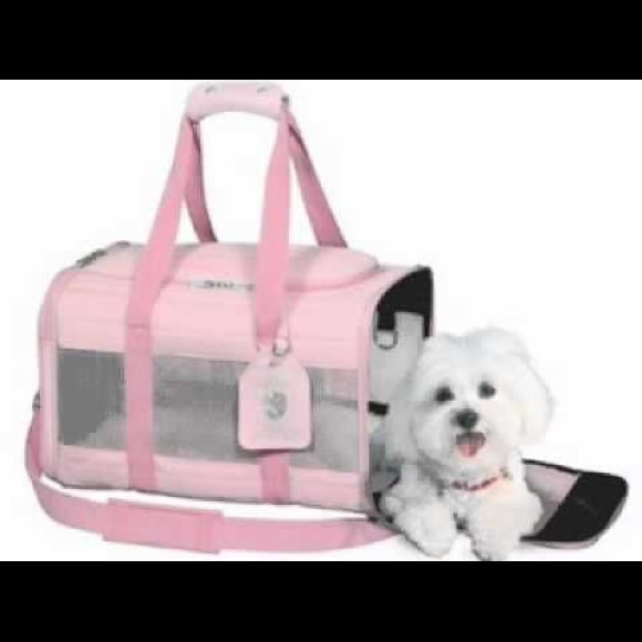 sherpa Other - SHERPA ORIGINAL PINK PET CARRIER